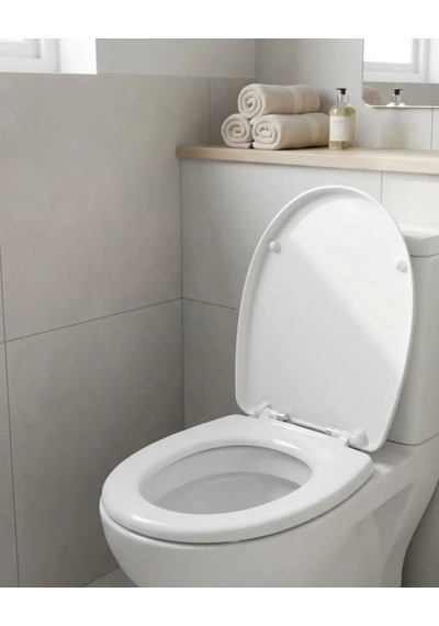 Home Dayanıklı Klozet Kapağı Universal Model Kolay Kurulum Hijyenik Banyo Ürünü Çok Renkli