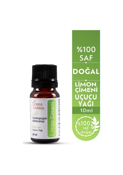Onka Farma Limon Çimeni Uçucu Yağı 10 ML