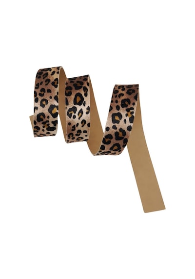 Angel Çanta Aksesuar 3 Cm Şerit Suni Deri Leopar Desen 1 Metre