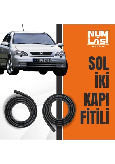 Opel Astra G Hatcback 1998-2009 Sol Ön Ve Arka Kapı Fitili-a Kalite-numlas-nm6757