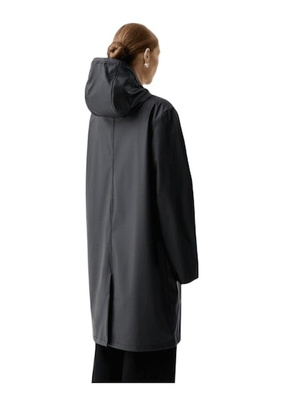 Hunter Hunter Andrea Pu Unisex Siyah Yağmurluk 6000