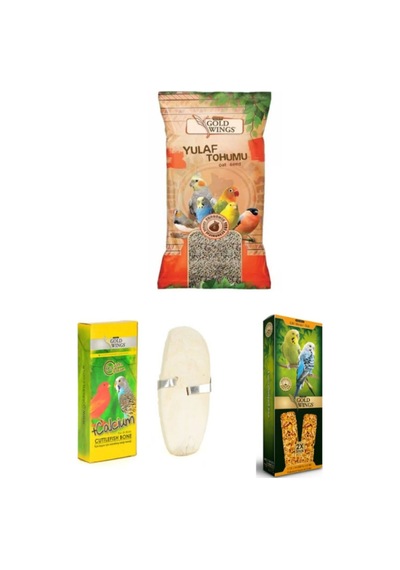 Gold Wings Yulaf Kraker Kalamar 3 Lü Set