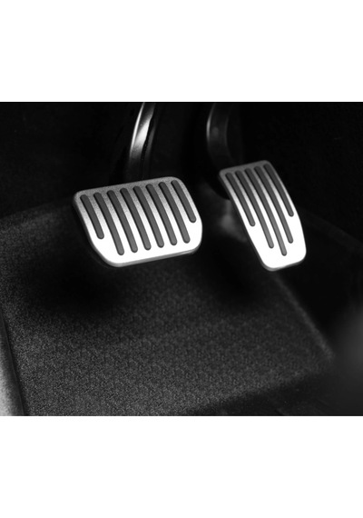 Model Y İçin Uyumlu Pedal Seti Silver
