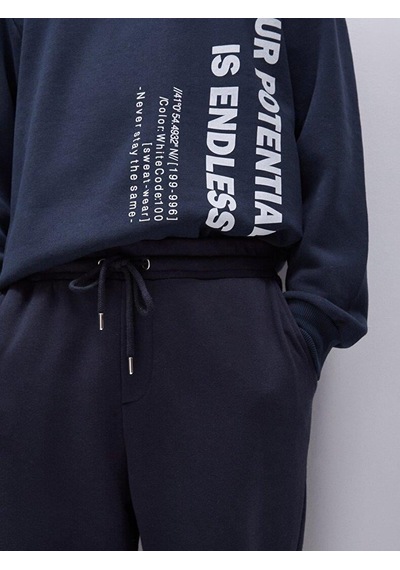 Ltb Sehomo Erkek Düz Jogger Eşofman 301 Lacivert