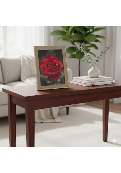 Efemark Premium Serisi 20 30 Cm Ahşap Resim Çerçevesi Bej