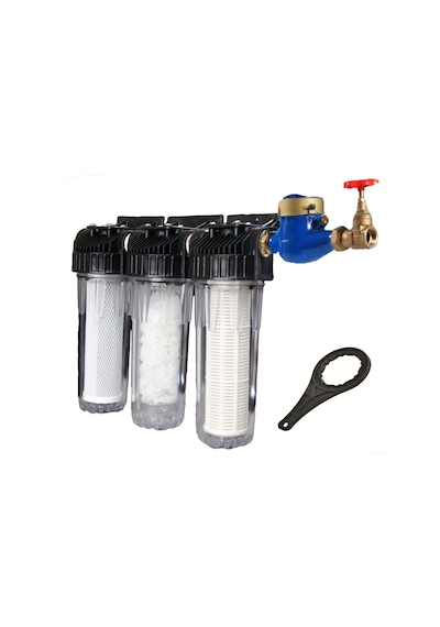 Daire Tam Set 3/4"  Giriş Filtresi  3'lü