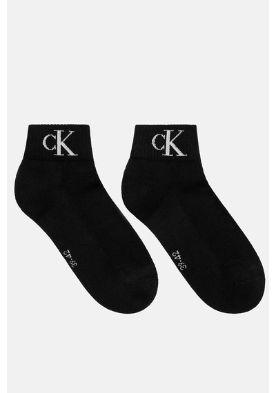 Calvin Klein Jeans Organik Cotton 2 Pack Sock Black Pamuklu Patik Soket Çorap 2 Li Pkt Siyah Calvin Klein Jeans Organik Cotton 2 Pack Sock Black Pamuklu Patik Soket Çorap 2 Li Pkt Siyah