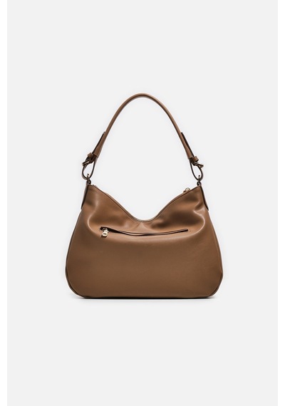 K&s Süet Omuz Çantası Camel