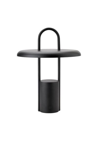 Stelton Pier Taşınabilir Led Lamba - Şık Tasarım Ve Uzun Süreli Kullanım, Beyaz Lambader Siyah 189443640 Diğer