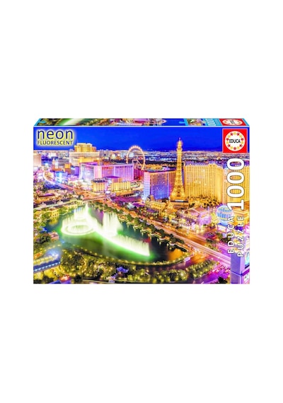 Puzzle Las Vegas 1000 Parça Neon Puzzle