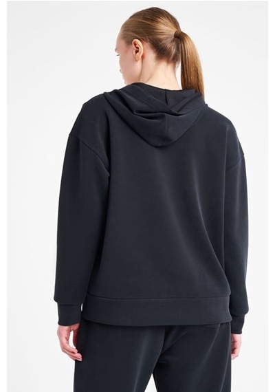 Lescon 25n-2103 Kadın Fermuarlı Kapüşonlu Sweatshirt - Siyah SiYAH