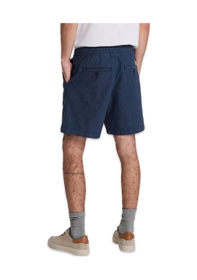 Timberland Tb0a2fd5 Claremont Cotton Lacivert Erkek Şort Beyaz