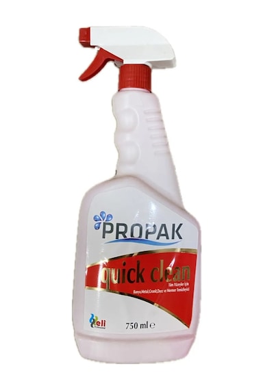 Propak Quıck Clean Banyo Metal Granit Derz ve Mermer Temizleyici 750 ML