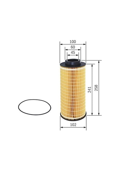 Bosch Yağ Filtresi F026407120