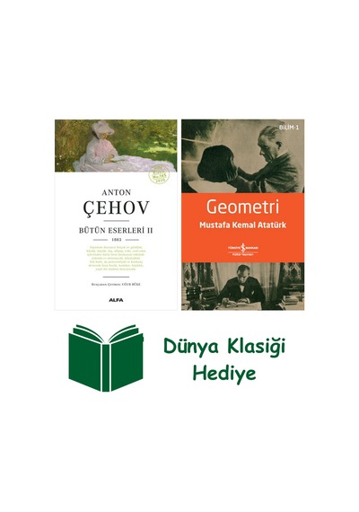 Anton Çehov Bütün Eserleri 2 + Geometri + Dünya Klasiği Hediye