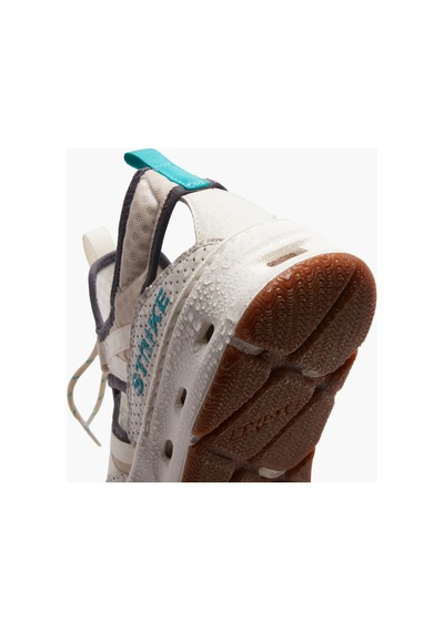Strike Bluefin Sandal - Off White Lthr&txt W/turq