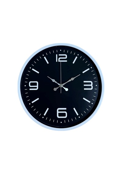 36 Cm Modern Dekoratif Duvar Saati Çok Renkli