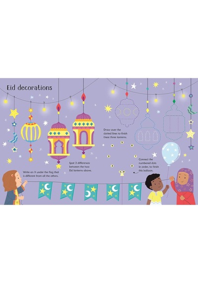 Usborne Wipe-clean - Eid Activities