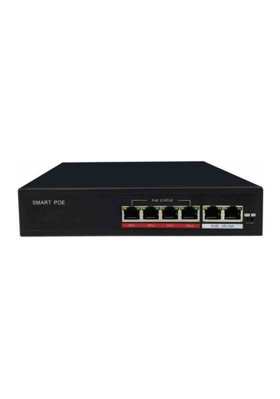 Uranium Poe 4002 4 Port 78Watt 4 Port Poe 2 Uplınk Rj45