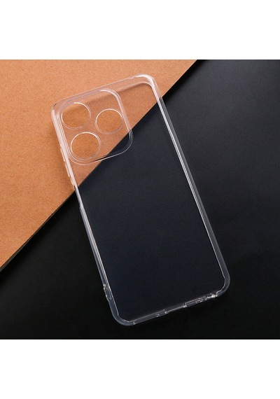 Tecno Uyumlu Spark 10 4g Kılıf Zore Şeffaf Süper Silikon Kapak