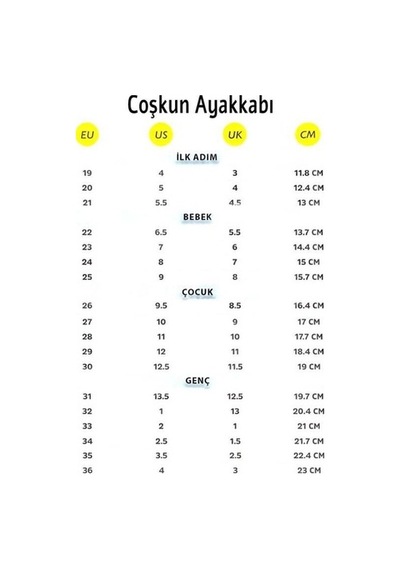 Vicco Zany Çocuk Günlük Spor Sneaker Ayakkabı