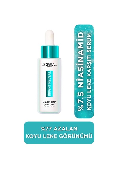 L'oréal Paris Koyu Leke Karşıtı Serum %10 Niasinamid 30 Ml Normal Ciltler İçin Etkili