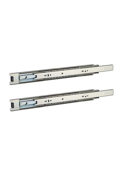 Canex Teleskopik Bilyalı Ray 43 Mm 400 Mm Beyaz