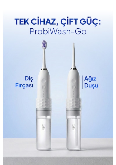 Fakir Probiwash Go 2in1 Elektrikli Diş Fırçası-ağız Duşu/ikisi Bir Teknoloji Diğer