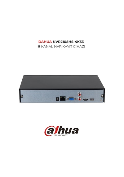 Nvr2108hs-4ks3 8 Kanal H.265+ Network Video Recorder