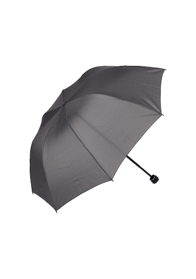 Marlux Siyah Gri Ekose Unisex Yarasa Tip Kırılmaz Şemsiye M21mar077r002 - Siyah Gri Siyah - Gri