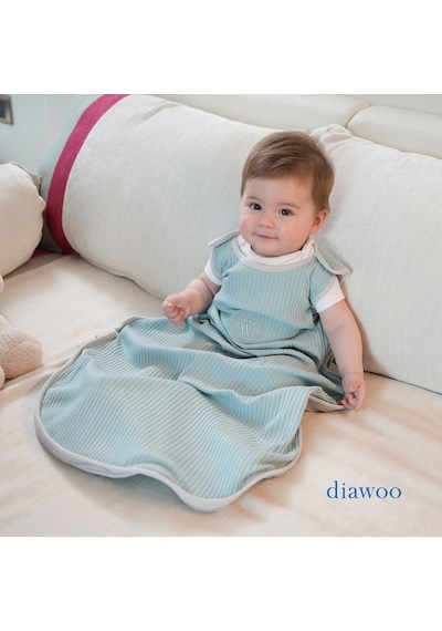 Diawoo Thermabloom 4 Mevsim Multitog Bebek Uyku Tulumu 0.5 2.5 Tog ,bambu& Organik Pamuk,2 24 Ay Ayarlanabilir Mavi Mavi 1 - 3 Yaş