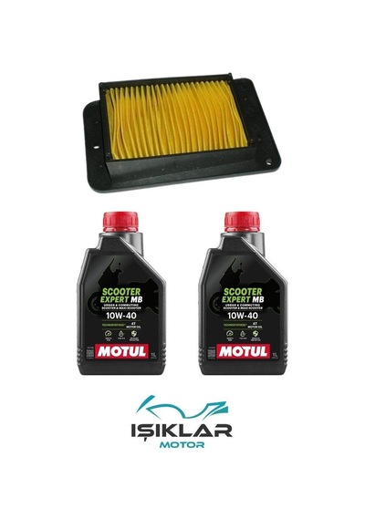 Peugeot Tweet 200 Motul Yağ Ve Hava Filtre Bakım Seti Bs0039