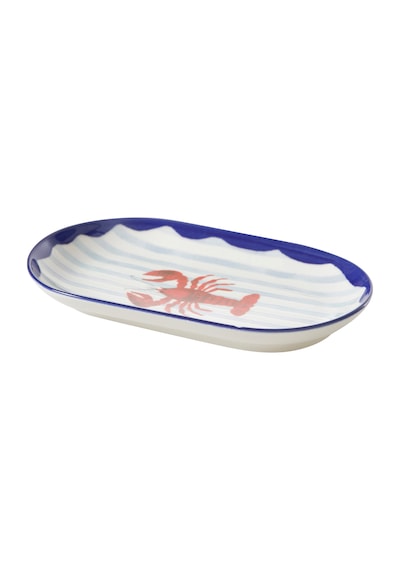Mudo Home Costa Kayık Tabak 24 Cm Çok Renkli
