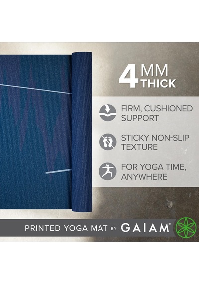 Gaiam 4 Mm Yoga Minderi, Kaymaz Egzersiz Ve Fitness Minderi Her T Diğer