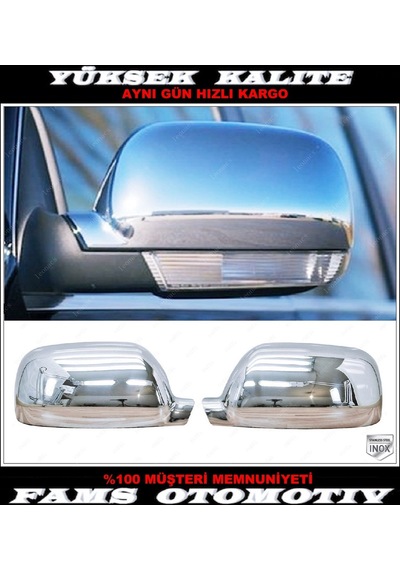 Vw Touareg Krom Ayna Kapağı 2 Prç. 2002-2007 P.çelik