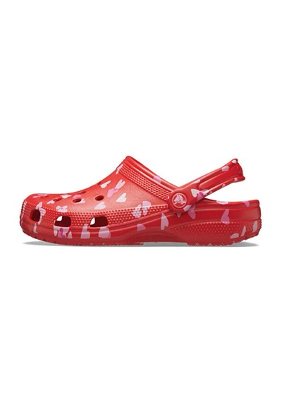 Crocs Classic Vday Clog Kadın Günlük Terlik 209682-6zr Kırmızı Kırmızı