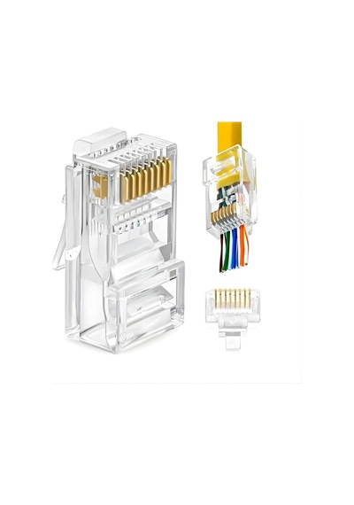 Mn116f Cat6 Jack/20 Adet-ez Yeni Nesil Rj45 Konnektör-8p/8c Açık Uçlu Soket/rj45 Jack 20