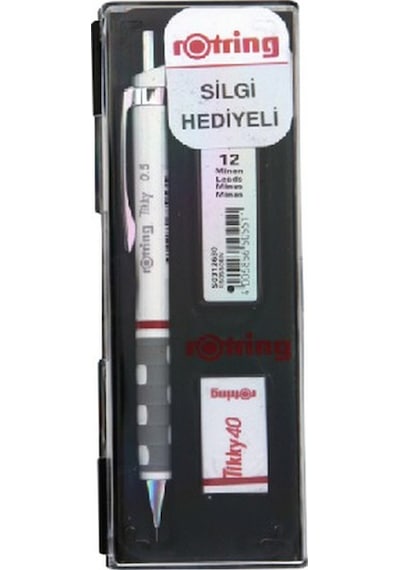 Rotring Okul Seti Versatil+min Silgi 0.5 MM Beyaz Ro-kk0