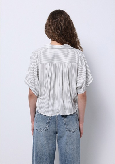 Colin's Colins Regular Fit Shirt Neck Çizgili Kadın Yeşil Kısa Kol Gömlek Cl1074646 Q1.v1 Sag Sage Çok Renkli Colin's Colins Regular Fit Shirt Neck Çizgili Kadın Yeşil Kısa Kol Gömlek Cl1074646 Q1.v1 Sag Sage Çok Renkli