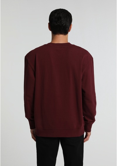 Colin's Colins Relaxed Fit Yuvarlak Yaka Düz Erkek Mor Sweatshirt Cl1082257 Q1.v2 Plm
