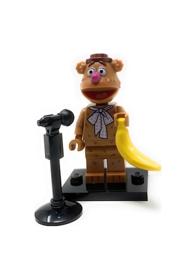 71033 The Muppet Show- 07 Fozzie Bear Mini Figür Kapalı Paket 1 Adet Minifigür