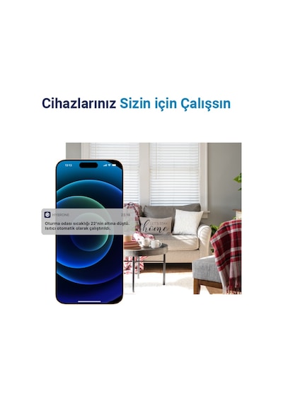 Hybrone Akıllı Wi-fi Sıcaklık Ve Nem Sensörü