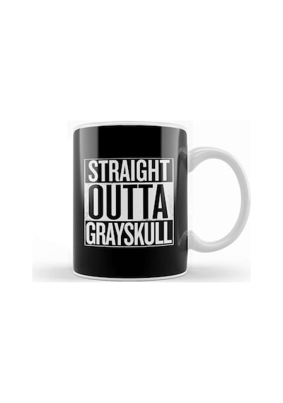 Straight Outta Grayskull He Man And The Masters Of The Universe White Kupa Bardak Porselen Karışık