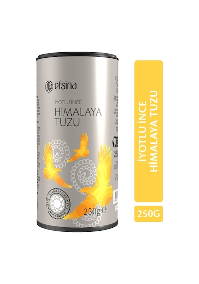 Efsina İyotlu İnce Himalaya Tuzu 250 G