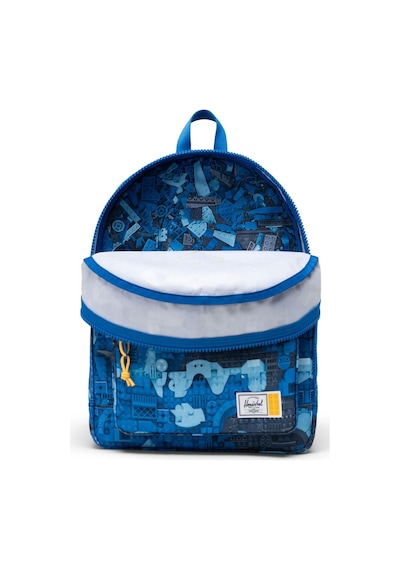 Herschel X Lego Heritage Çocuk Sırt Çantas Abstract Bricks Blue Mavi