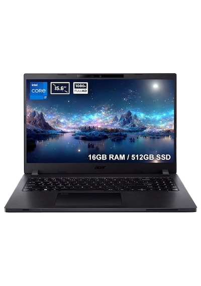 Acer TravelMate P2 TMP215-54-77EJ NX.VVREY.001 i7-1255U 16 GB 512 GB SSD 15.6" Ubuntu FHD Dizüstü Bilgisayar