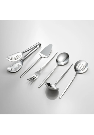 Fecra Luxe Silver 6 Parça Servis Seti Sade