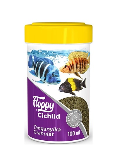 Floppy Cichlid Tanganyike Granulat 100 Ml Ciklet Yemi