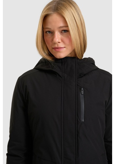U.S. Polo Assn. Kadın Siyah Kaban 50328198-vr046