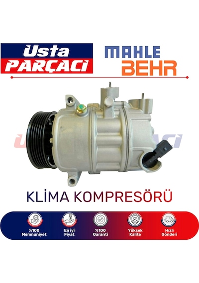 Wöbermann + Mahle Behr Skoda Rapid 2012-2015 Klima Kompresörü